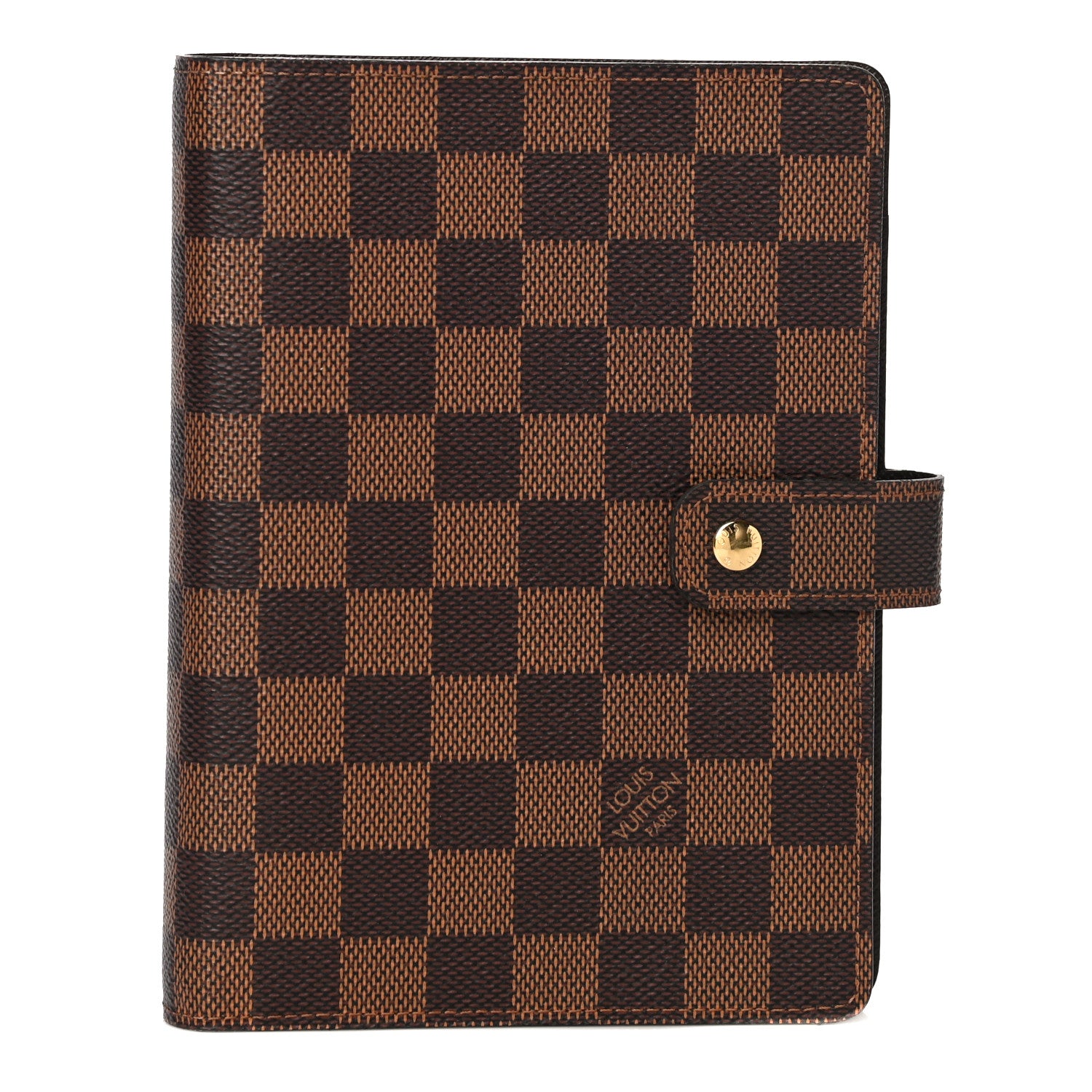 Louis Vuitton Damier Ebene Medium Ring Agenda Cover 1 of 13