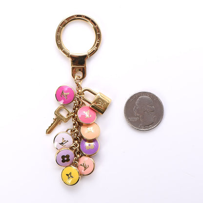 Louis Vuitton Monogram Multicolor Pastilles Key Ring Holder 2 of 3