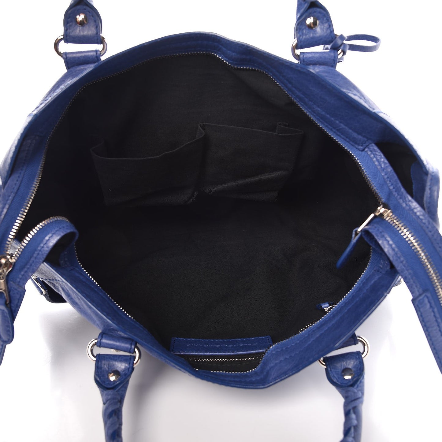 Agneau Giant 12 Silver Hardware City Bleut Bleu Glacier