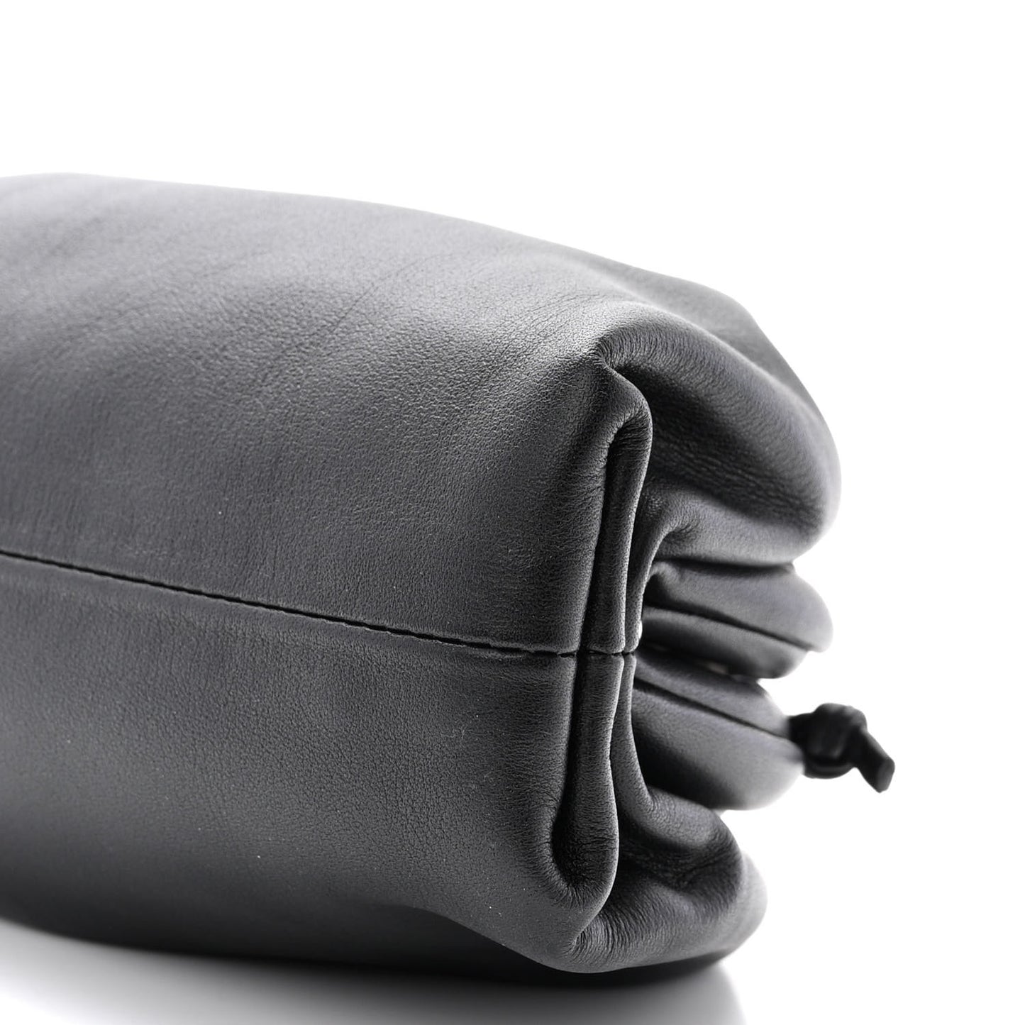 Butter Calfskin The Mini Pouch Black