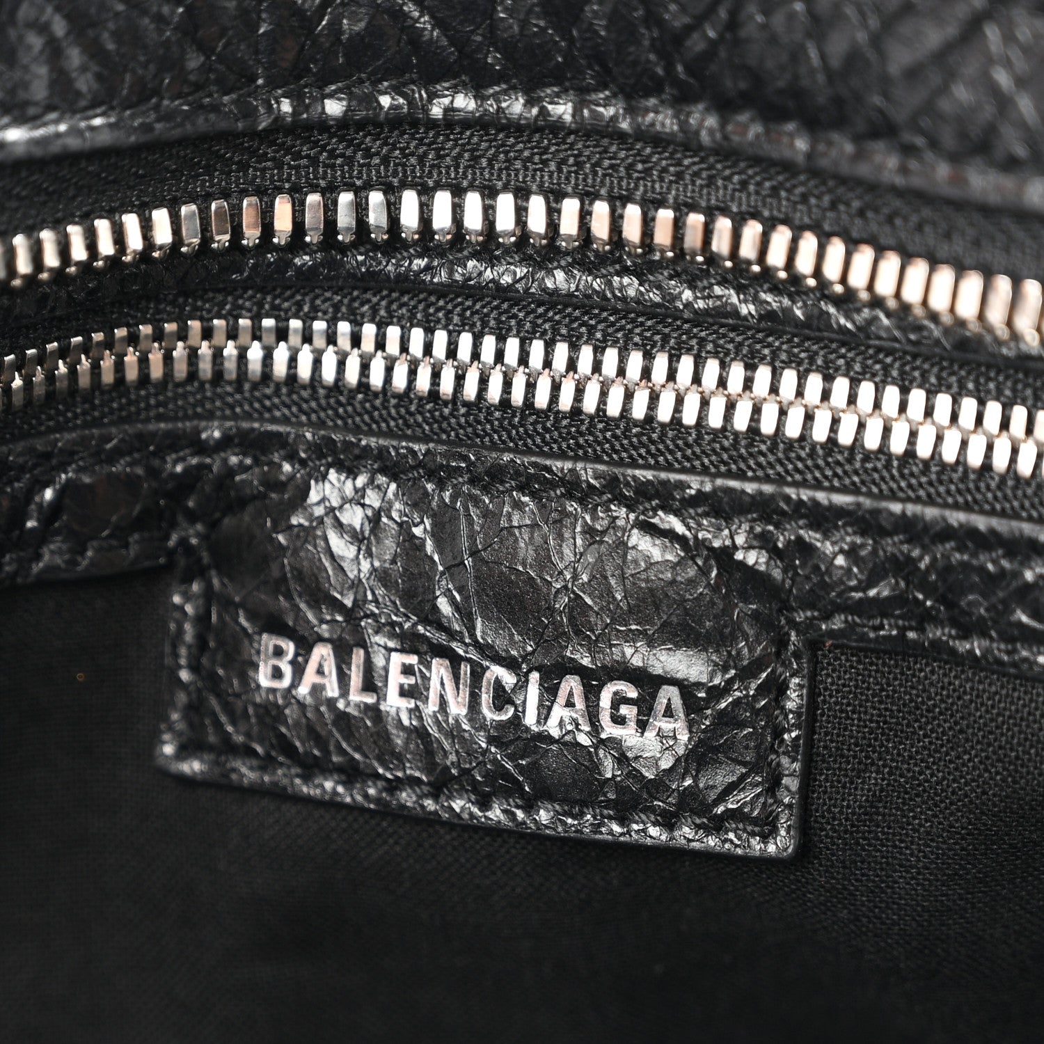 Balenciaga Agneau Arena Neo Cagole City Handbag Black 7 of 10