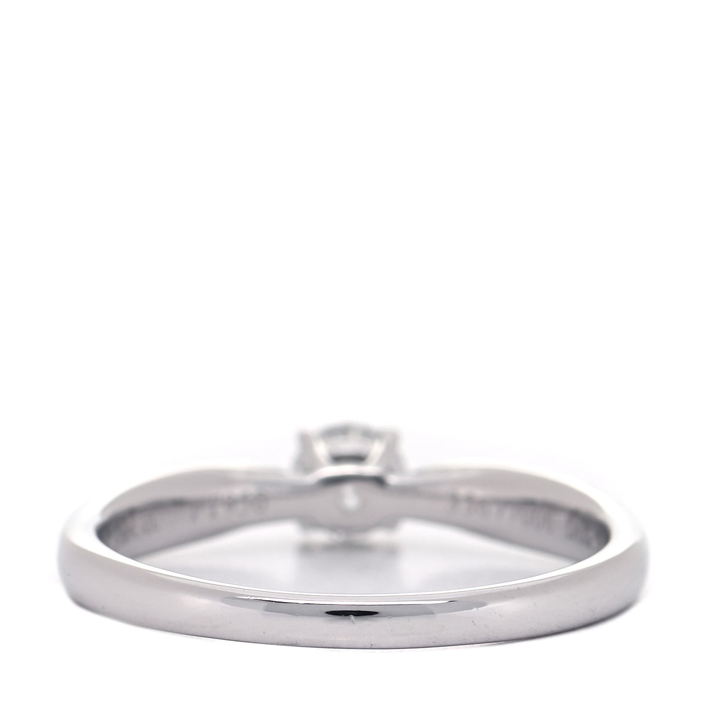 Platinum Diamond .25ct Harmony Solitaire Engagement Ring 52 6