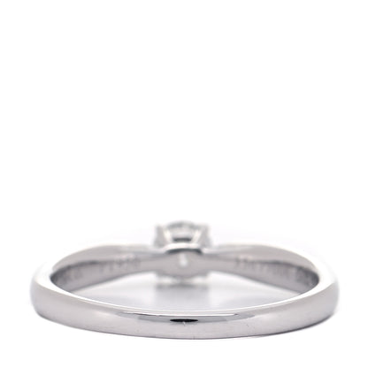 Tiffany Platinum Diamond .25ct Harmony Solitaire Engagement Ring 52 6 3 of 7