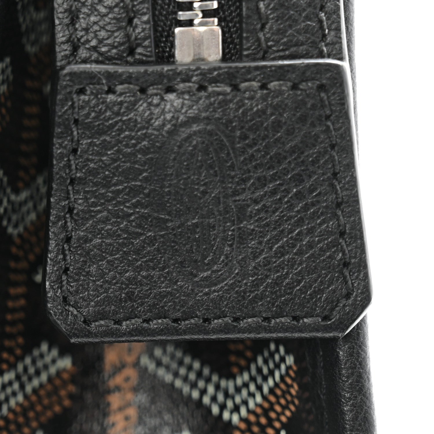 Goyard Goyardine Jouvence MM Toiletry Pouch Black 6 of 8