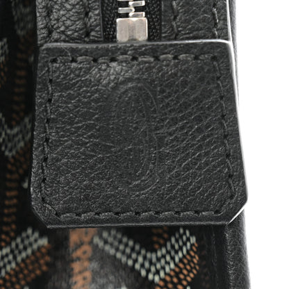 Goyard Goyardine Jouvence MM Toiletry Pouch Black 6 of 8