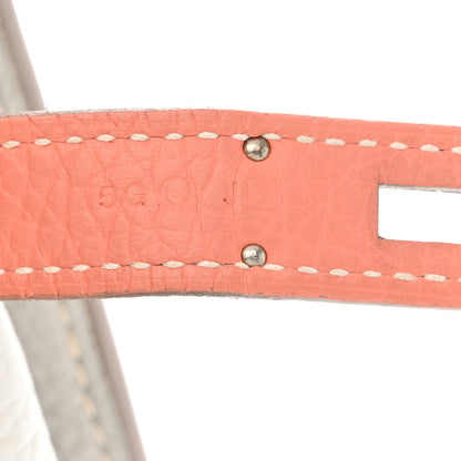 Hermes Taurillon Clemence Verso So Kelly 22 Gris Perle Crevette 9 of 16