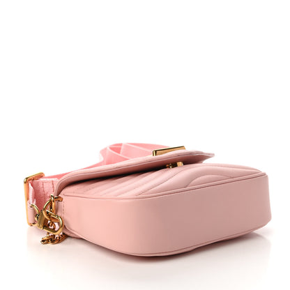 Louis Vuitton Calfskin New Wave Multi Pochette Rose Ballerine 4 of 10
