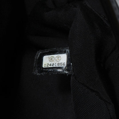 Chanel Patent Grand Shopping Tote GST Black 7 of 7