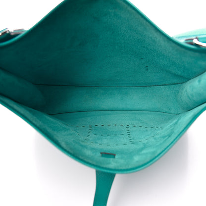 Hermes Epsom Evelyne III PM Bleu Paon 5 of 17