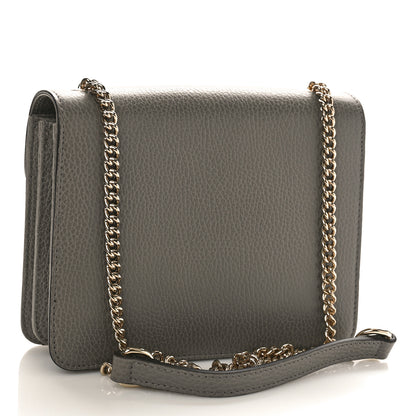 Gucci Dollar Calfskin Small Interlocking G Shoulder Bag Loess 2 of 9