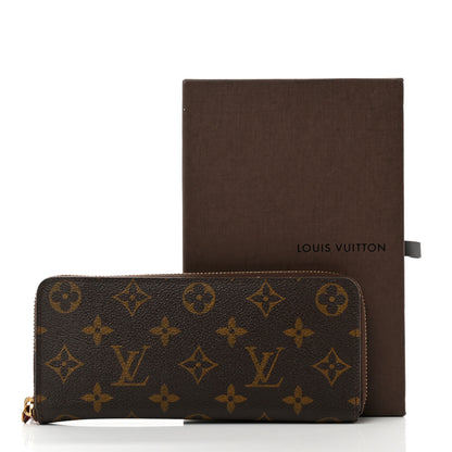 Louis Vuitton Monogram Clemence Wallet Fuchsia 9 of 9