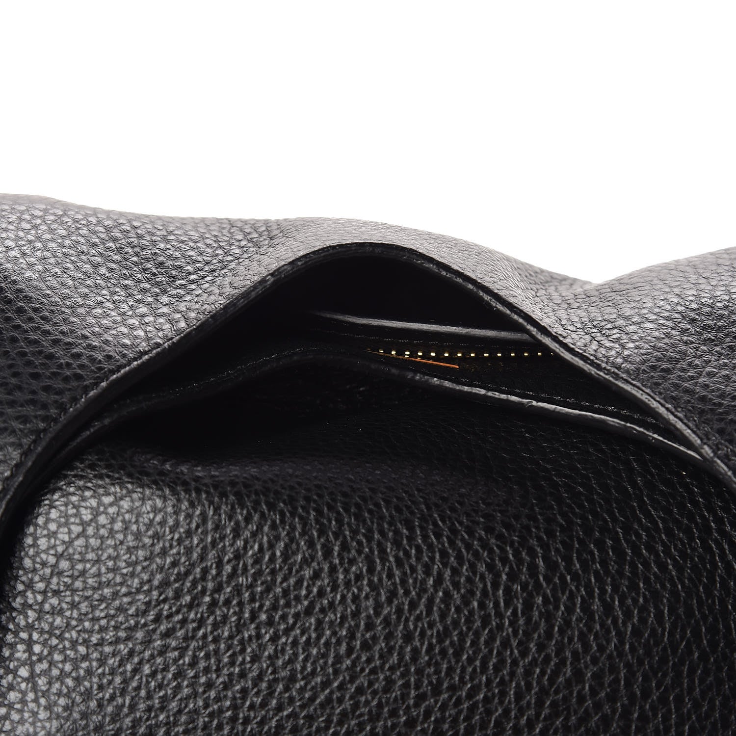 Tom Ford Grained Calfskin Large Alix Padlock Zip Shoulder Bag Black 9 of 12