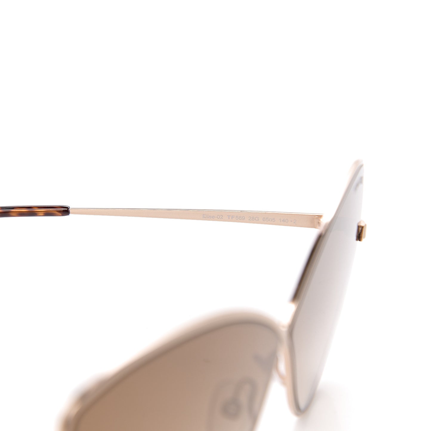 Elise 2 Sunglasses TF569 Gold
