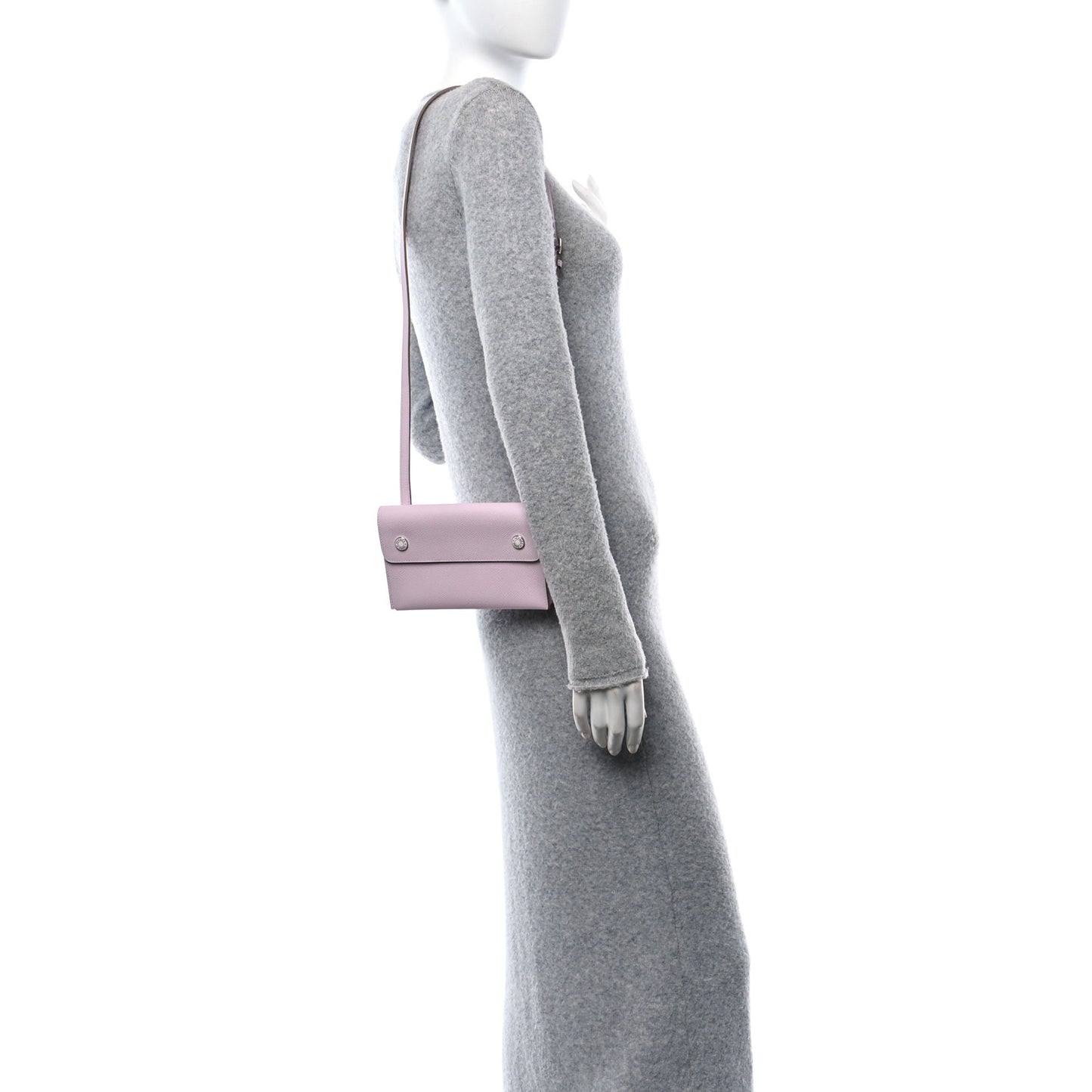 Epsom Hermesnap Wallet Mauve Pale