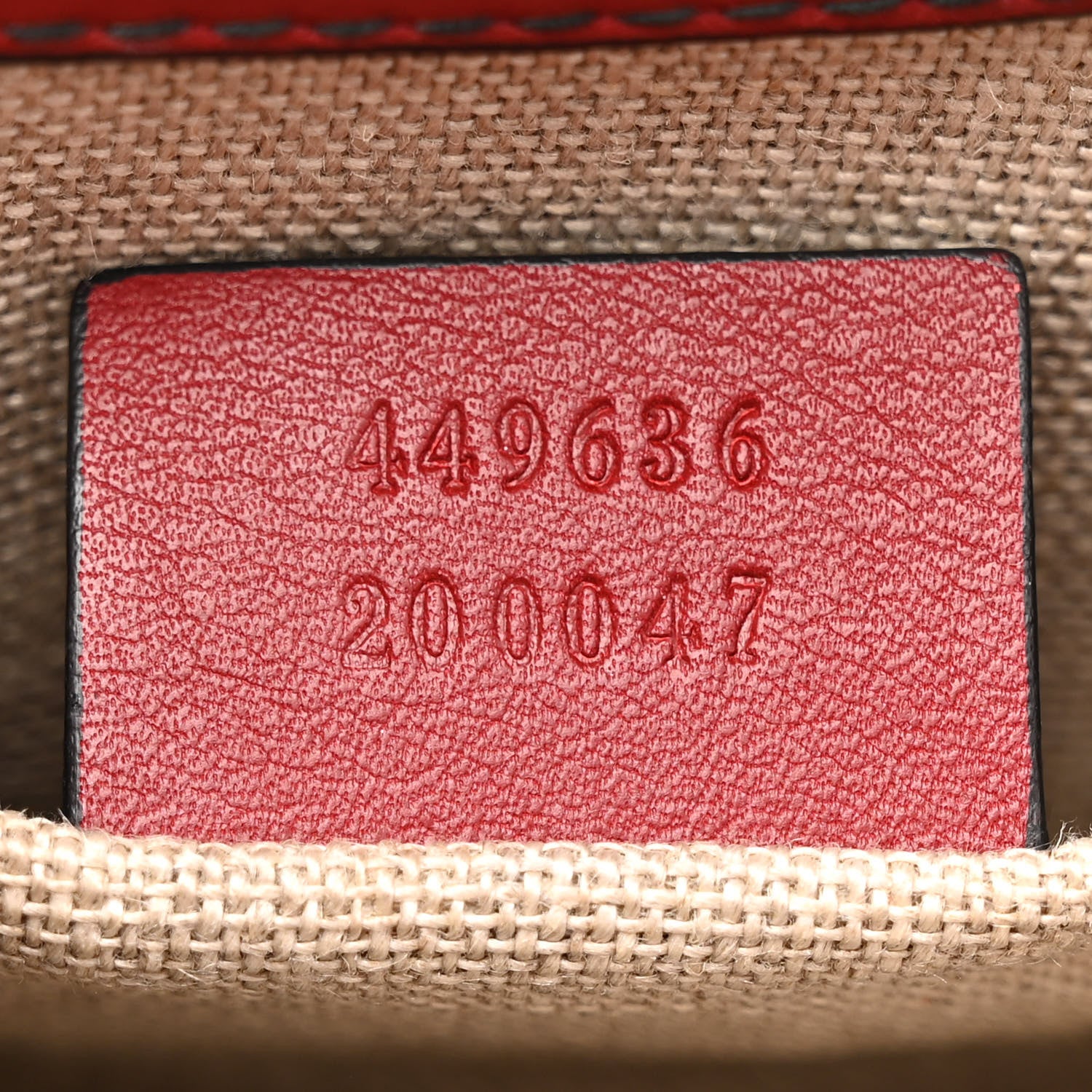Gucci Soft Microguccissima Mini Emily Chain Shoulder Bag Rosso 7 of 11