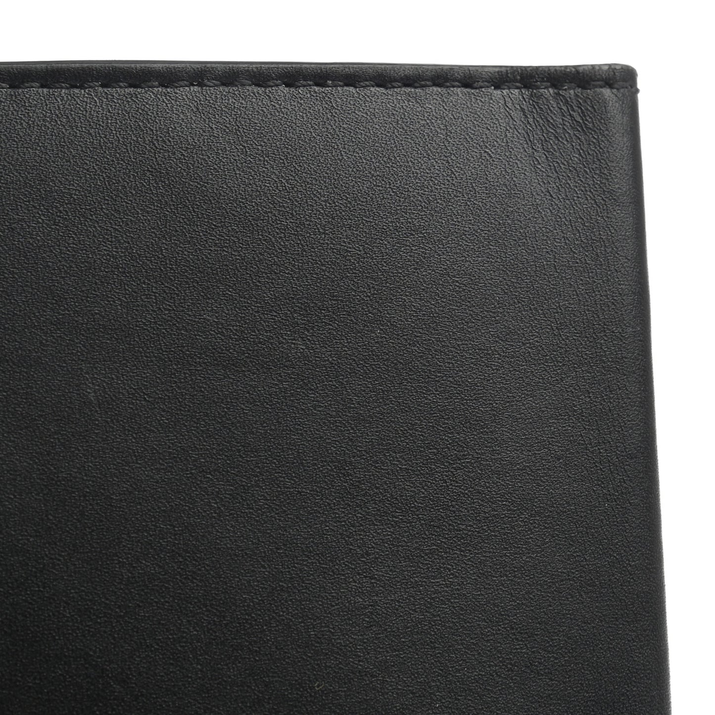 Calfskin Harlow Long Wallet Black
