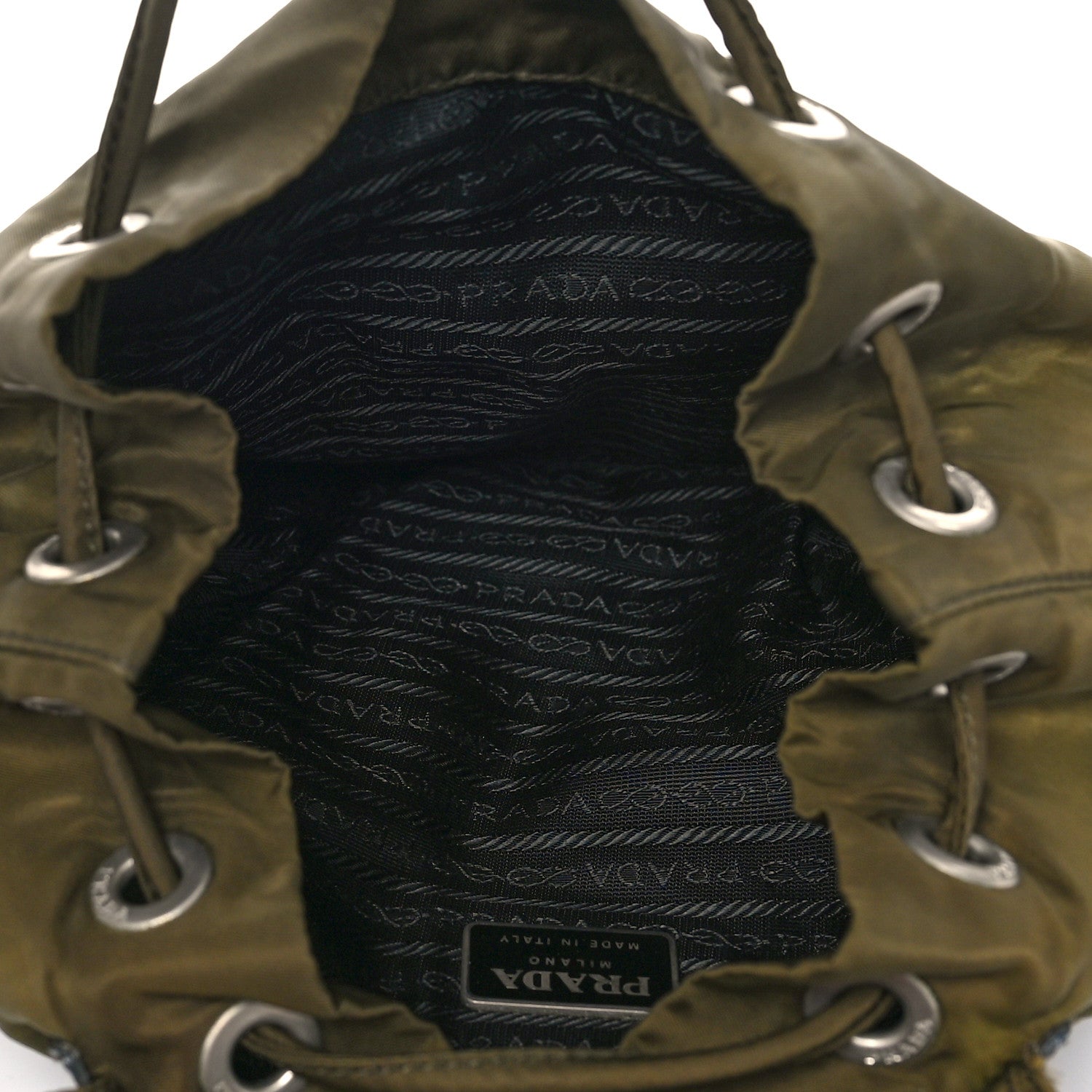 Prada Nylon Vela Backpack Tundra 4 of 7