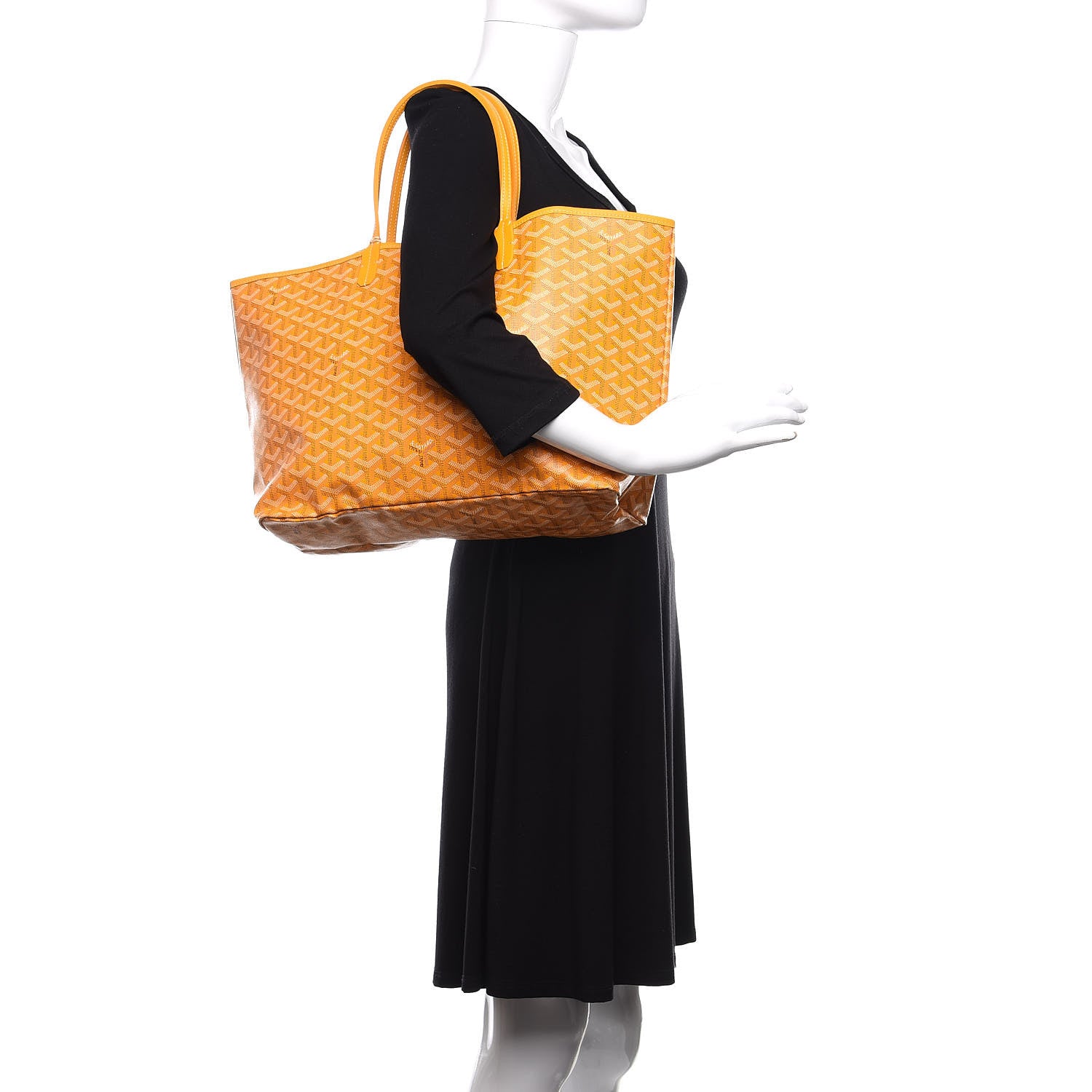 Goyard Goyardine Saint Louis PM Yellow 2 of 11