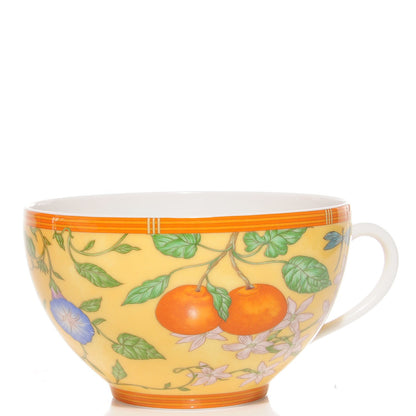 Hermes Porcelain La Siesta Breakfast Cup And Saucer Set Of 2 3 of 6