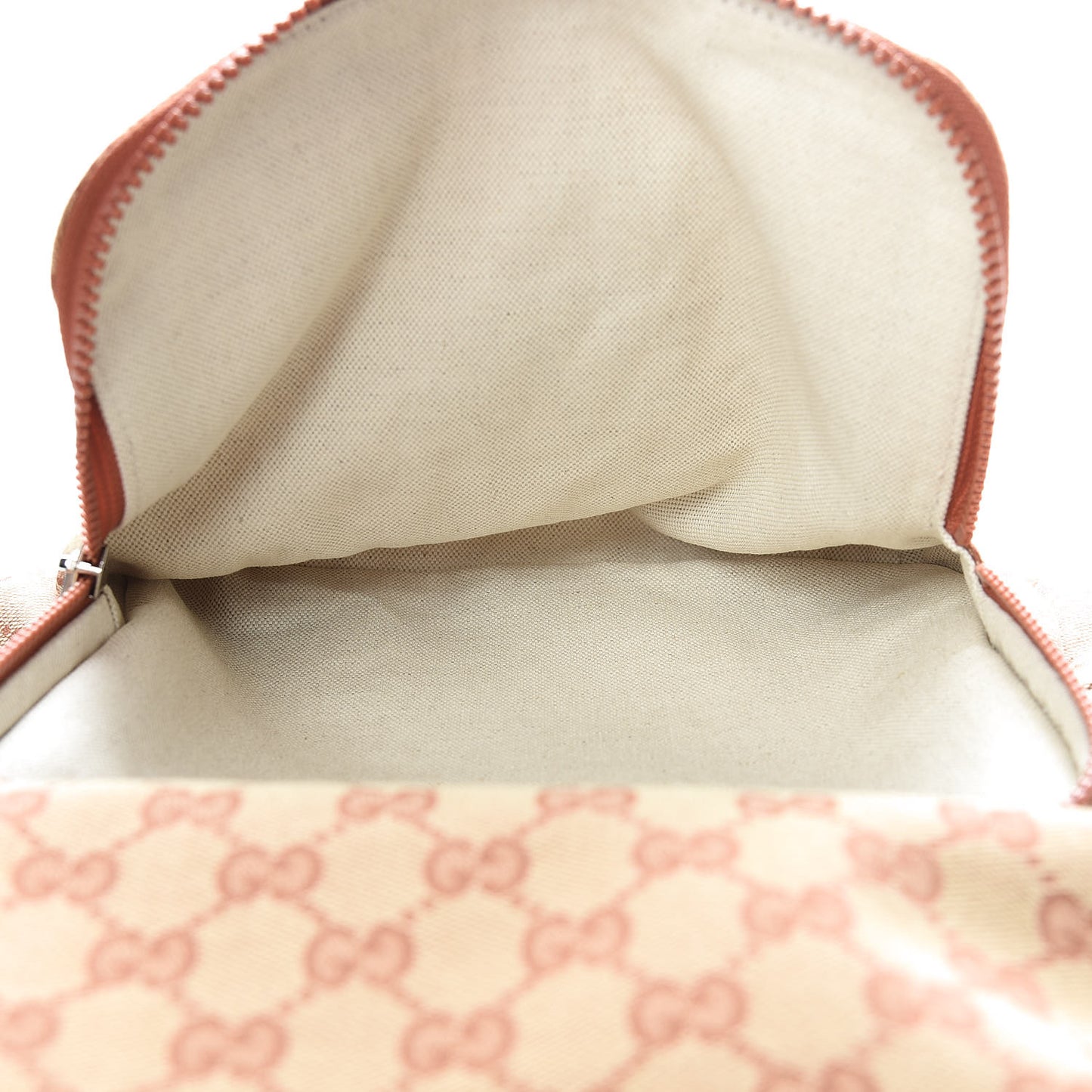 X MLB GG Monogram LA Dodgers Large Backpack Beige Ruggine Ivory