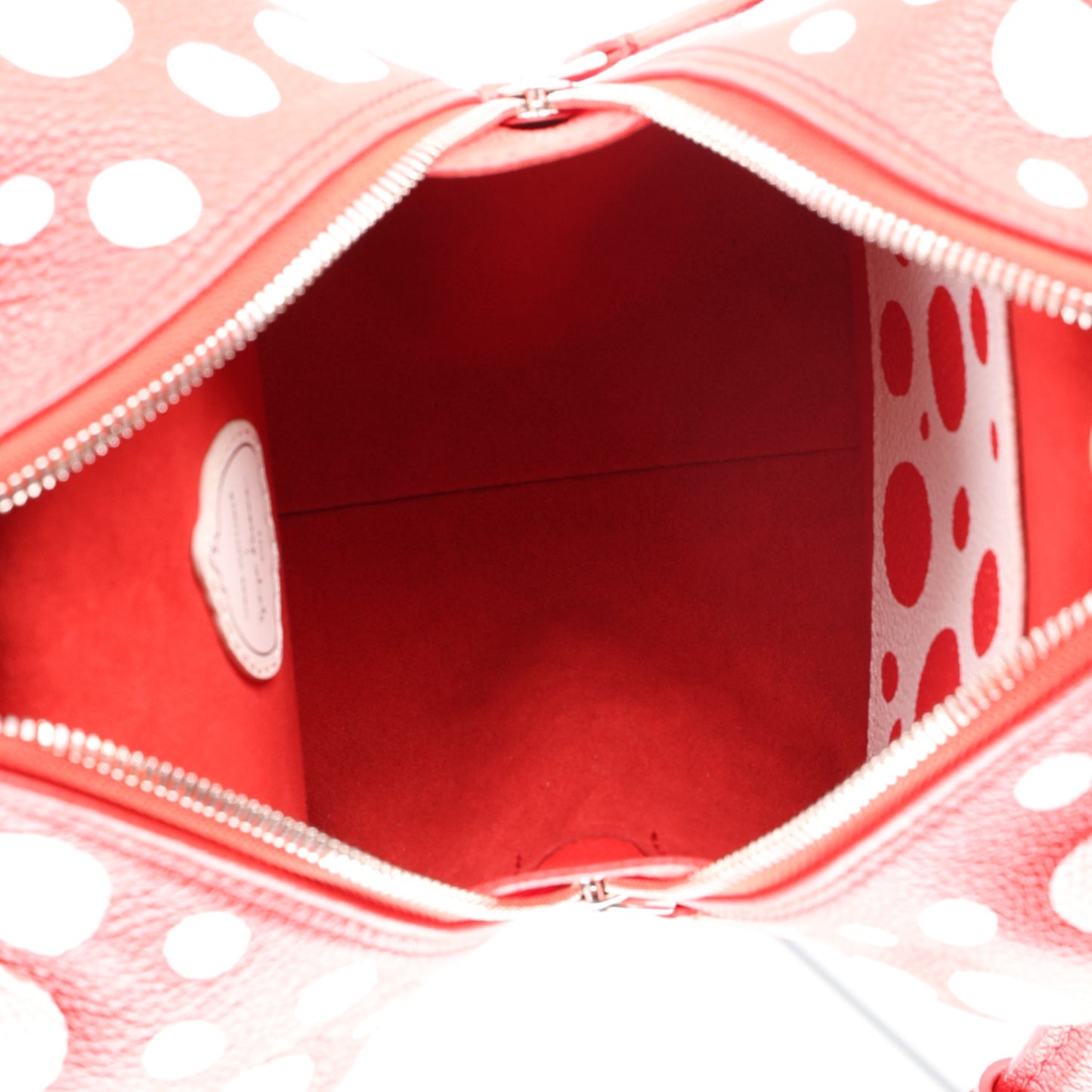 LV X YK Empreinte Square Bag Red White