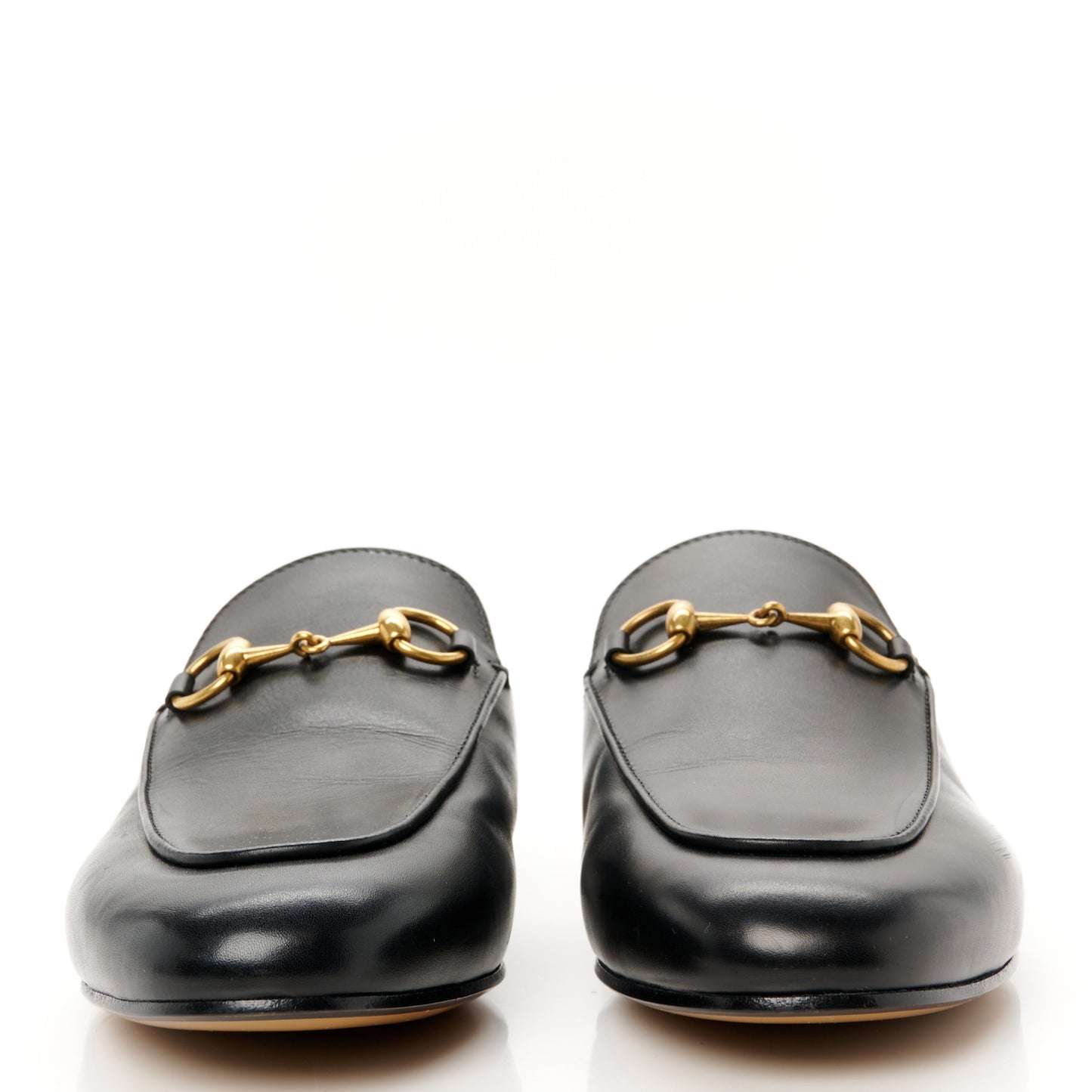Calfskin Womens Princetown Slippers 37 Black