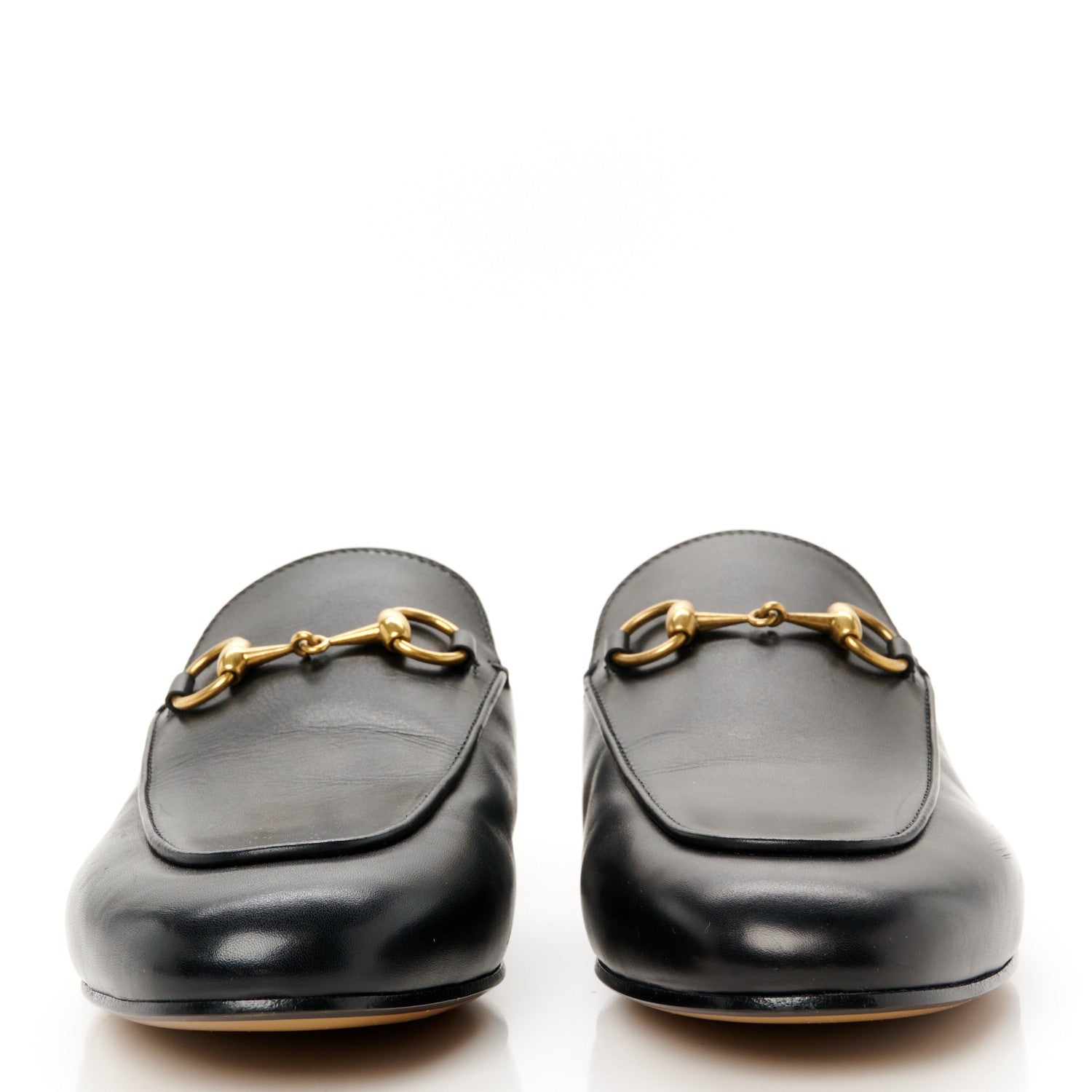 Gucci Calfskin Womens Princetown Slippers 37 Black 3 of 9