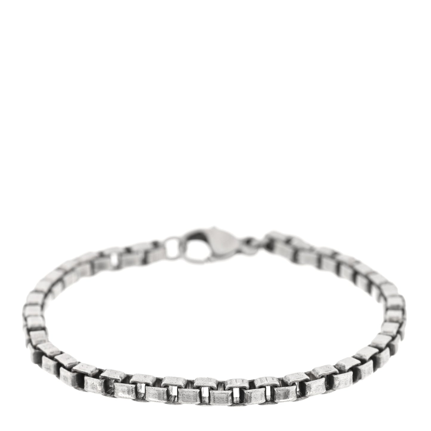 Sterling Silver 4mm Venetian Link Bracelet