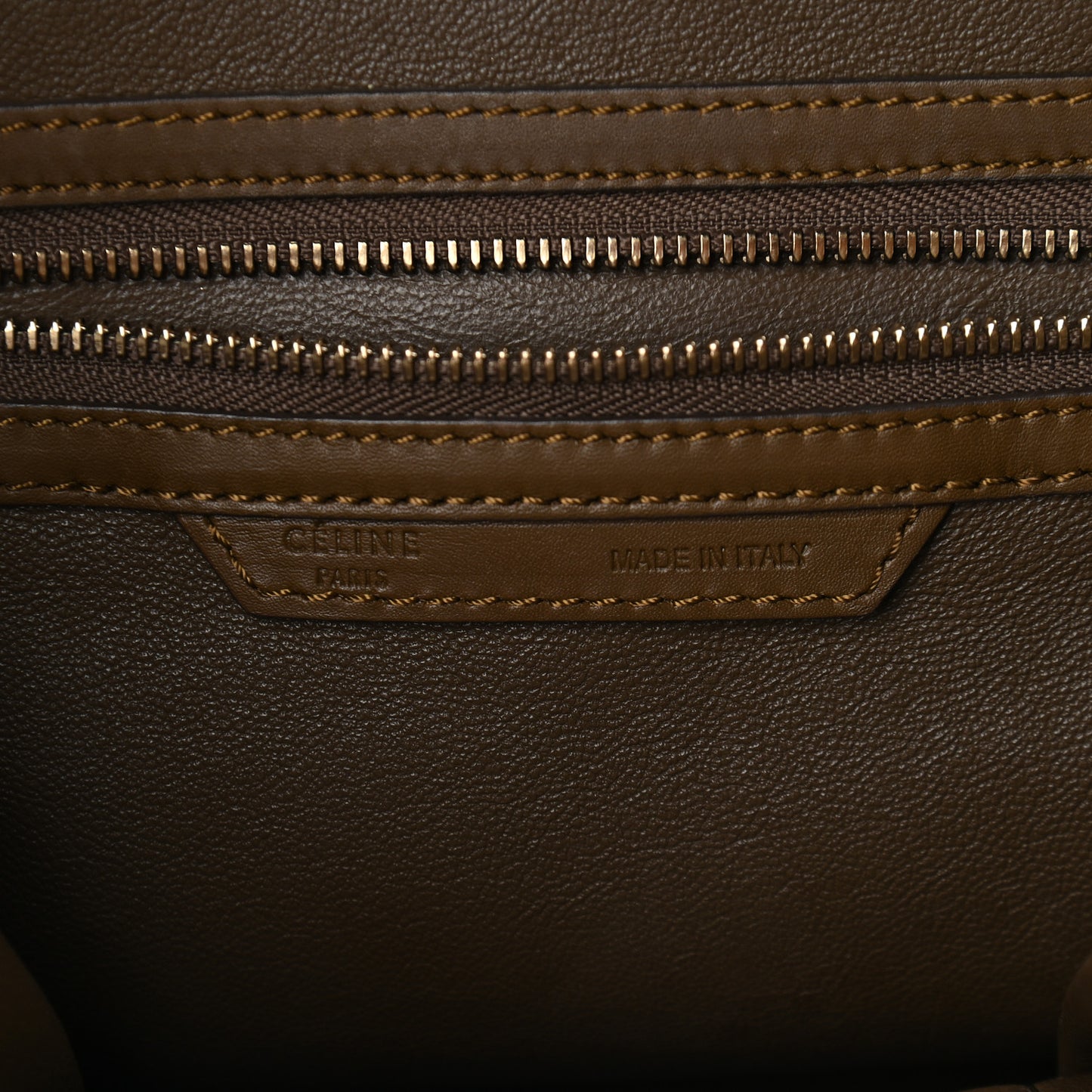 Smooth Calfskin Mini Tri-Color Luggage Rust