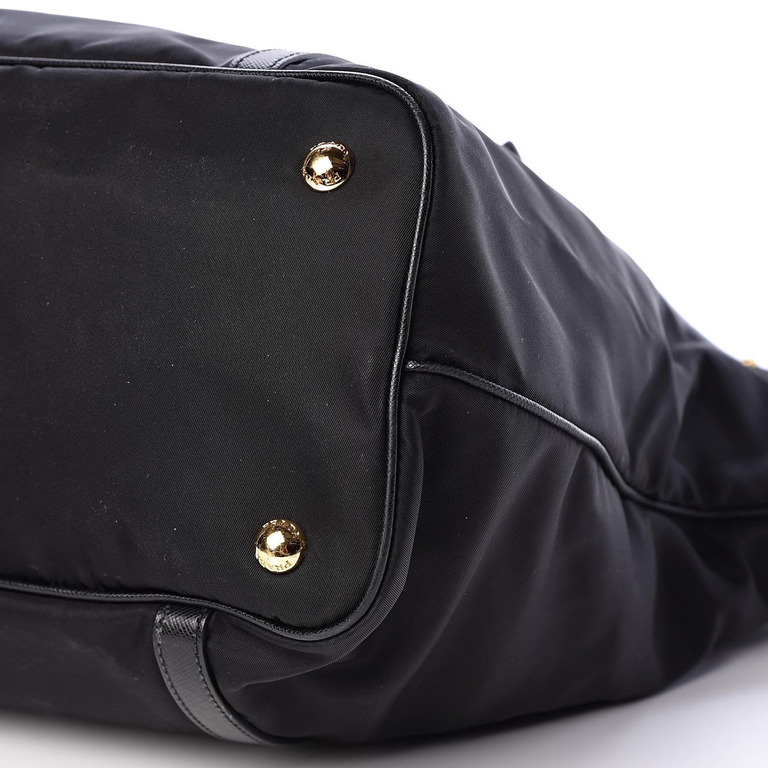 Prada Tessuto Nylon Saffiano Tote Black 11 of 11