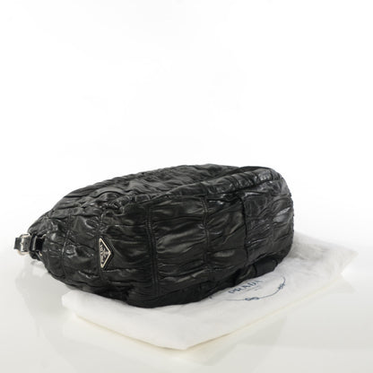 Prada Nappa Gaufre Hobo Nero Black 4 of 8
