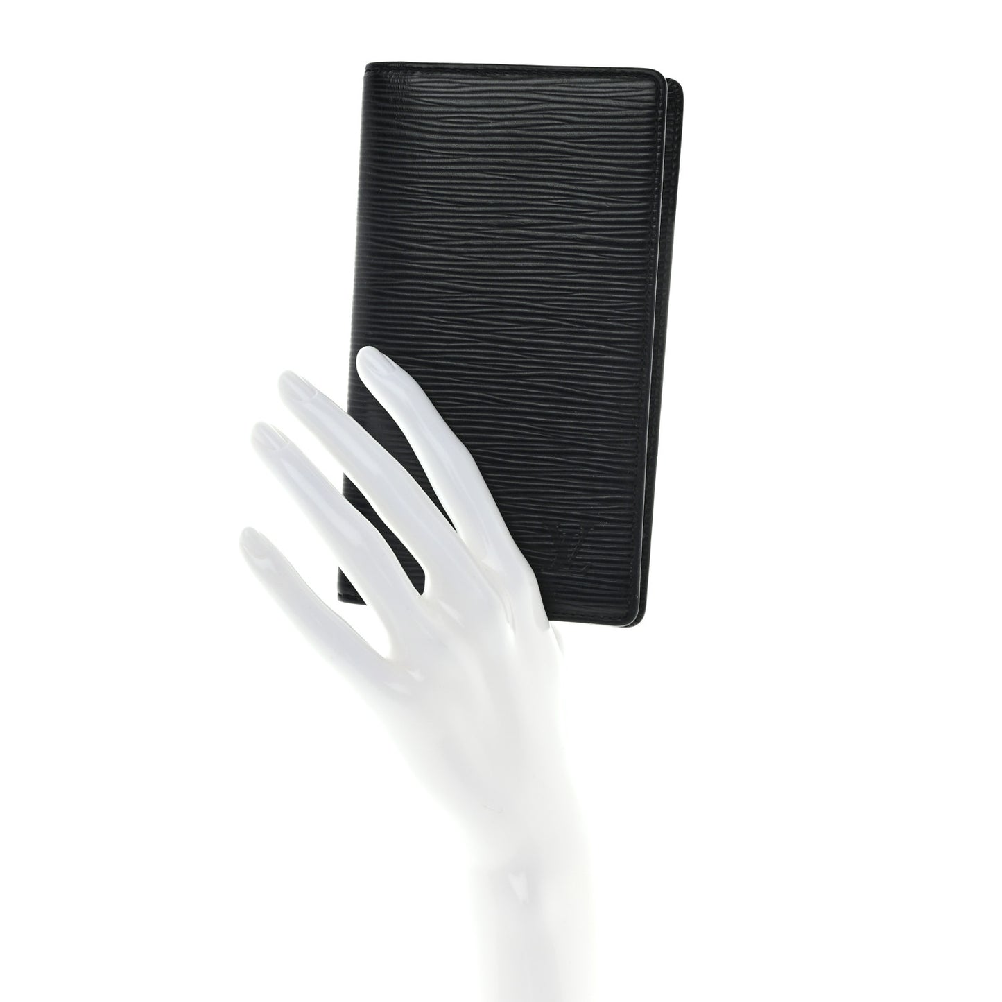 Epi Checkbook Organizer Wallet Black