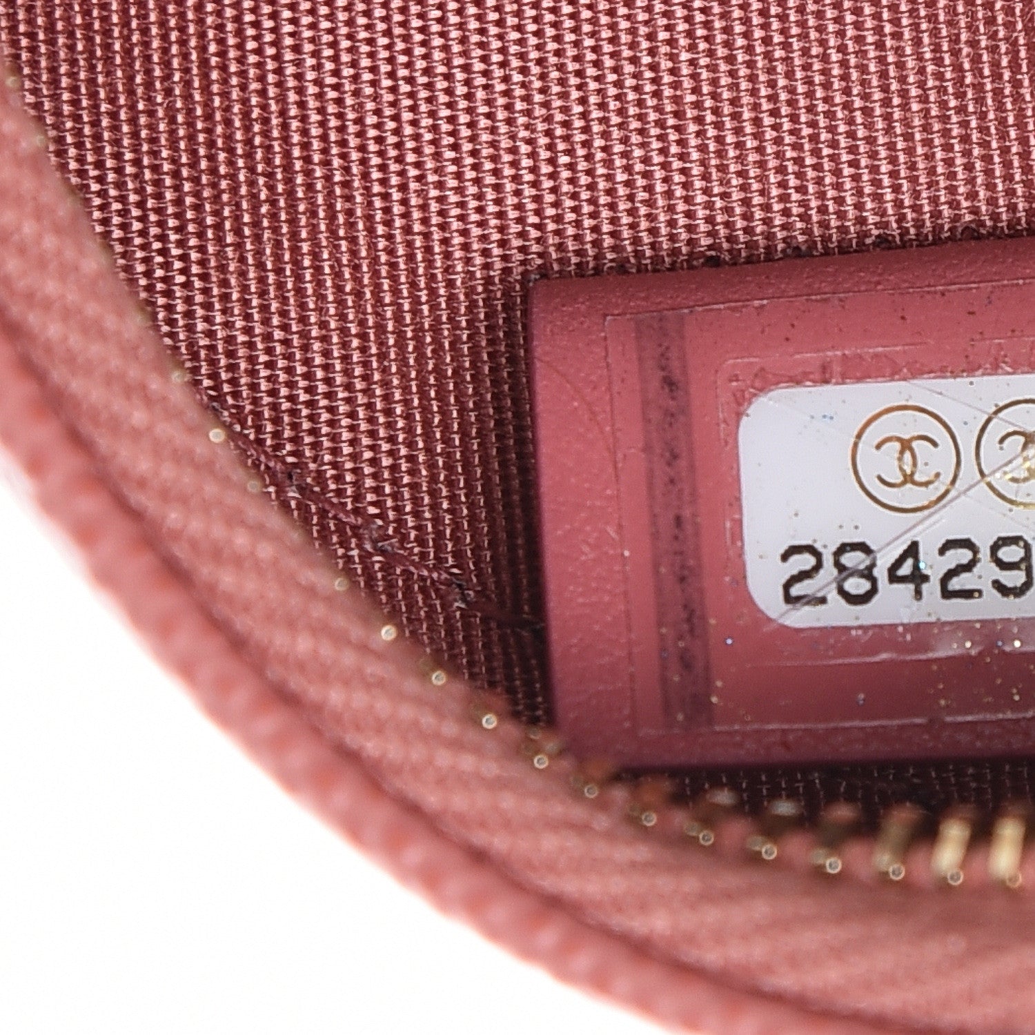 Chanel Caviar Quilted Round Filigree Crossbody Pink 7 of 9