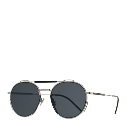 Christian Dior Round Homme Sunglasses 0234S Black 1 of 7