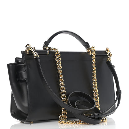 Dolce & Gabbana Calfskin Sicily 62 Black 2 of 9