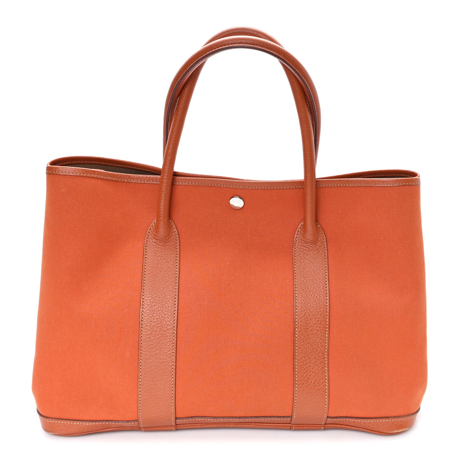 Hermes Toile Negonda Garden Party Tote 36 MM Potiron 1 of 11