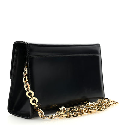 Salvatore Ferragamo Brushed Calfskin Gancini Chain Crossbody Black 3 of 8