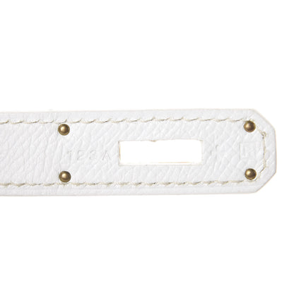 Hermes Epsom Birkin 30 White 8 of 9