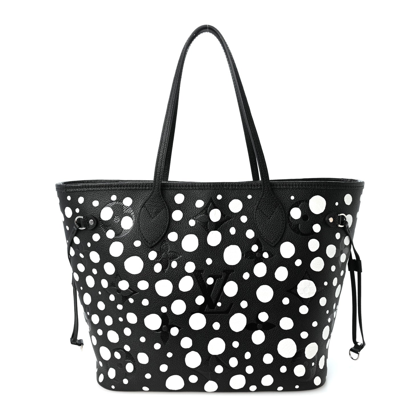 LV X YK Empreinte Neverfull MM Black White