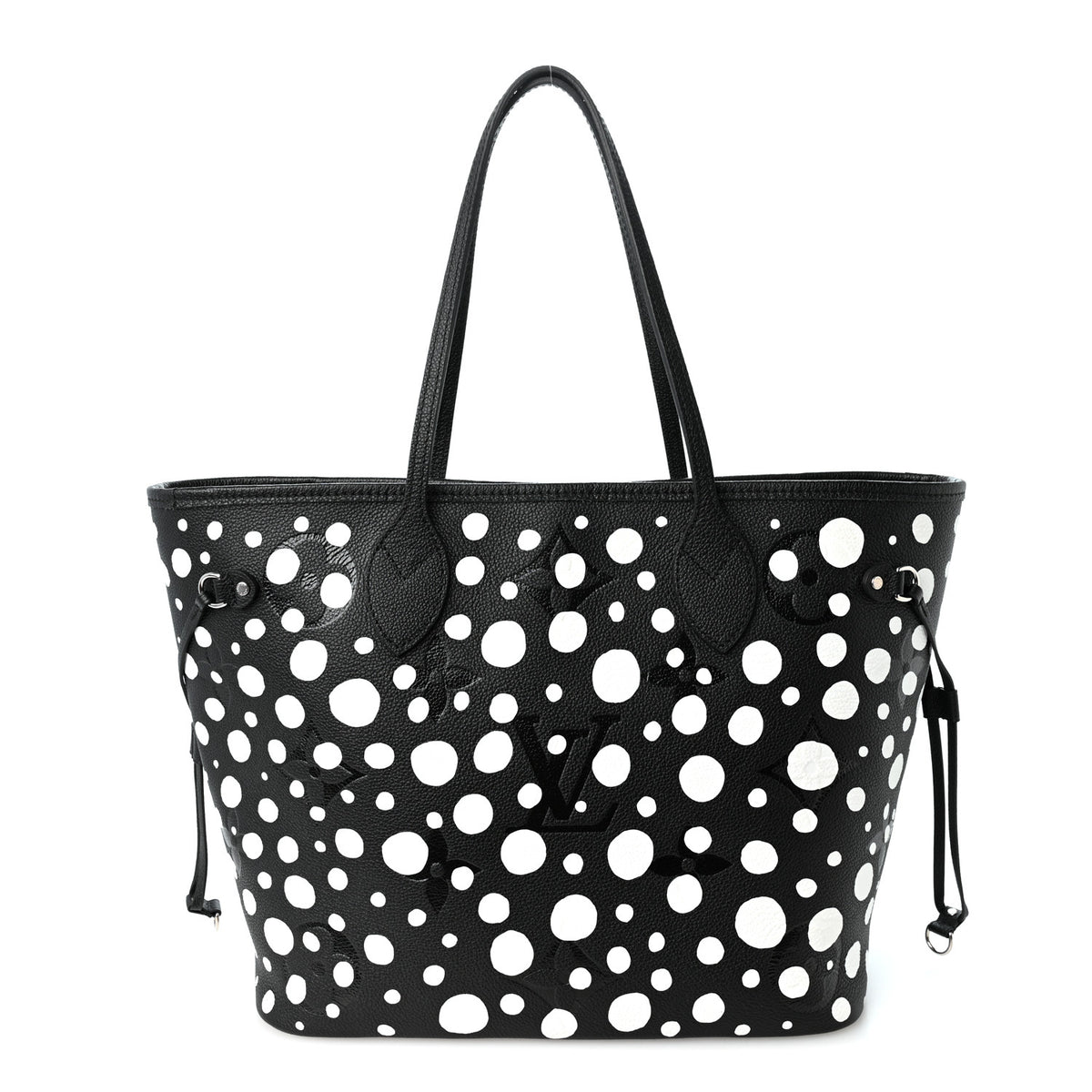 Louis Vuitton LV X YK Empreinte Neverfull MM Black White 1 of 10