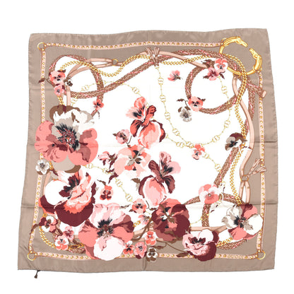 Gucci Silk Floral Square Scarf Multicolor 1 of 4