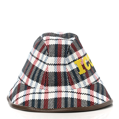 Gucci Canvas ICCUG Plaid Fedora M Multicolor 5 of 10