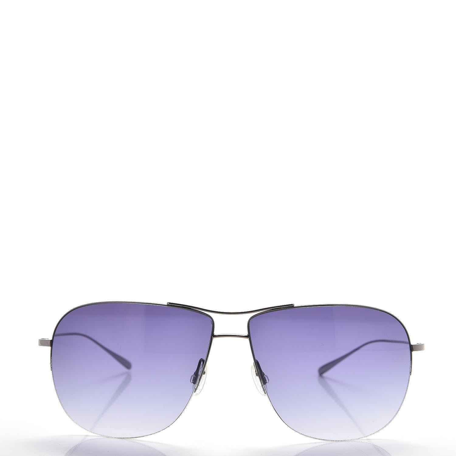 Oliver Peoples Welles Aviator Sunglasses Blue 2 of 7