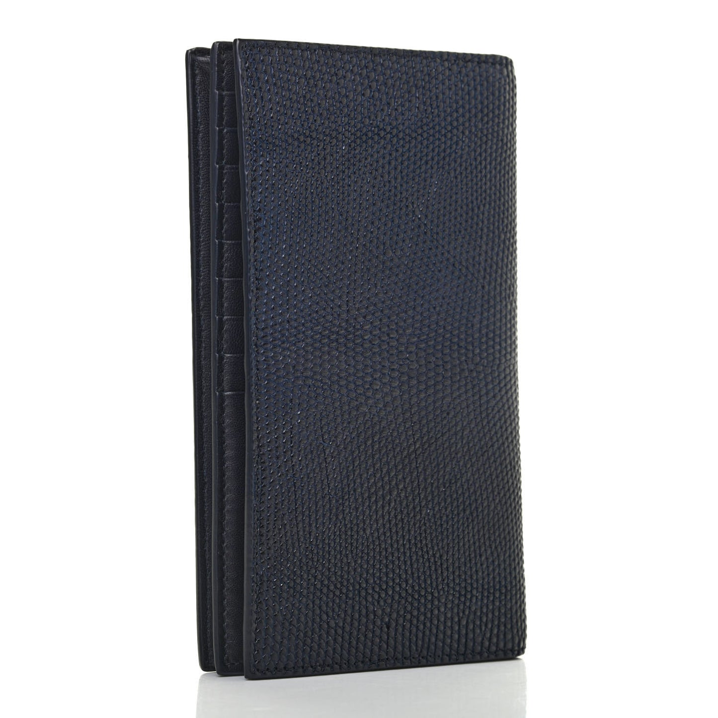 Lizard Nappa Flap Wallet Tourmaline