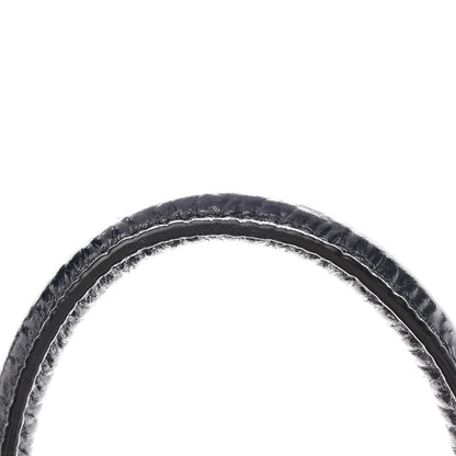 MCM Calfskin Studded Mini Milla Tote Blue 15 of 15