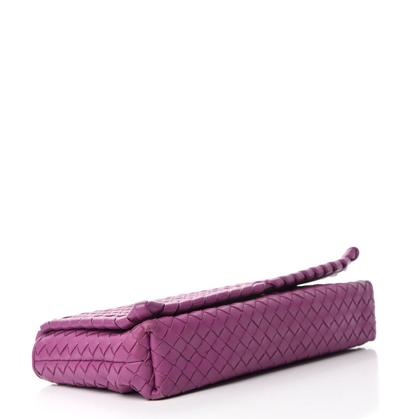 Nappa Intrecciato Dahlia Clutch Crossbody Peony