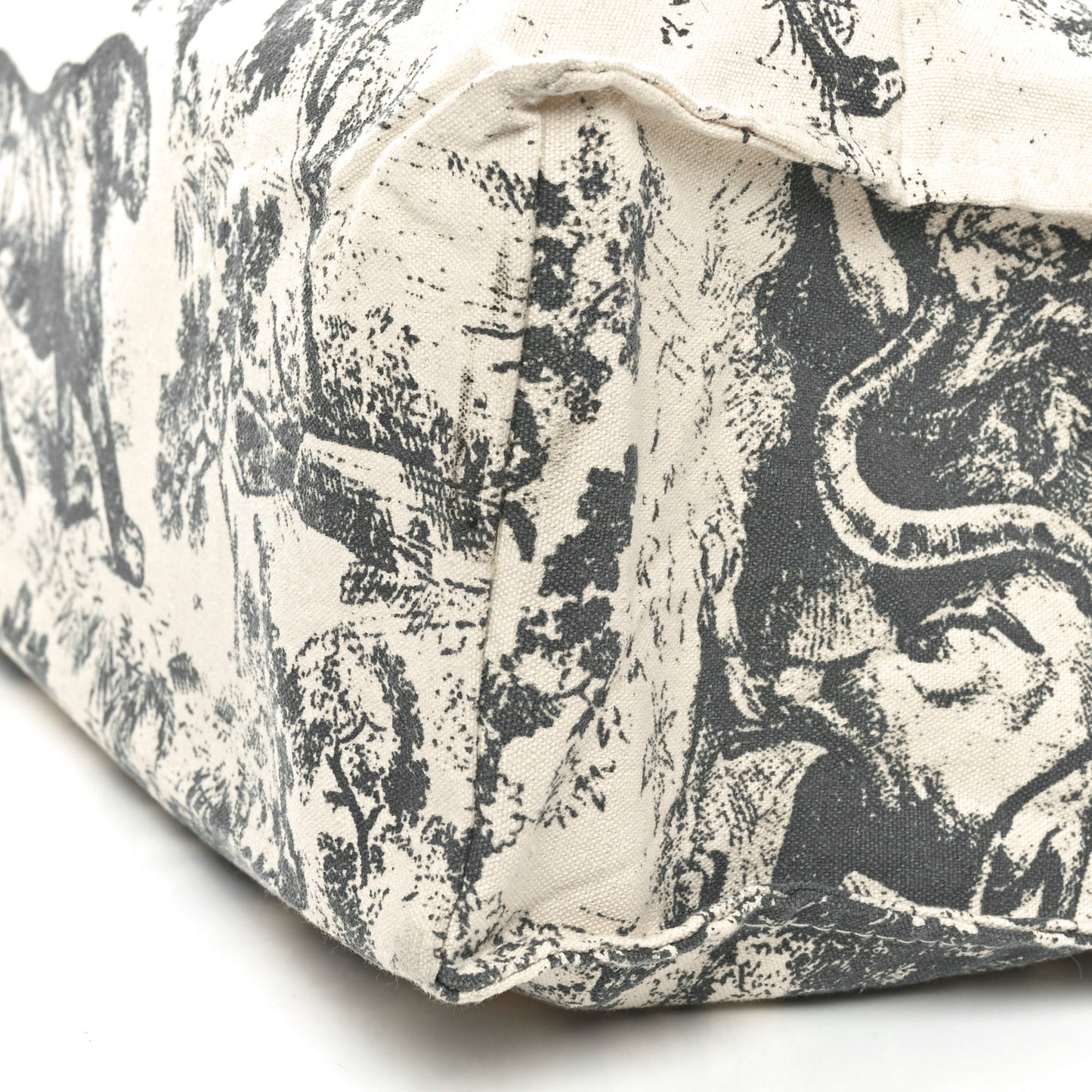 Straw Dioriviera Tote Grey