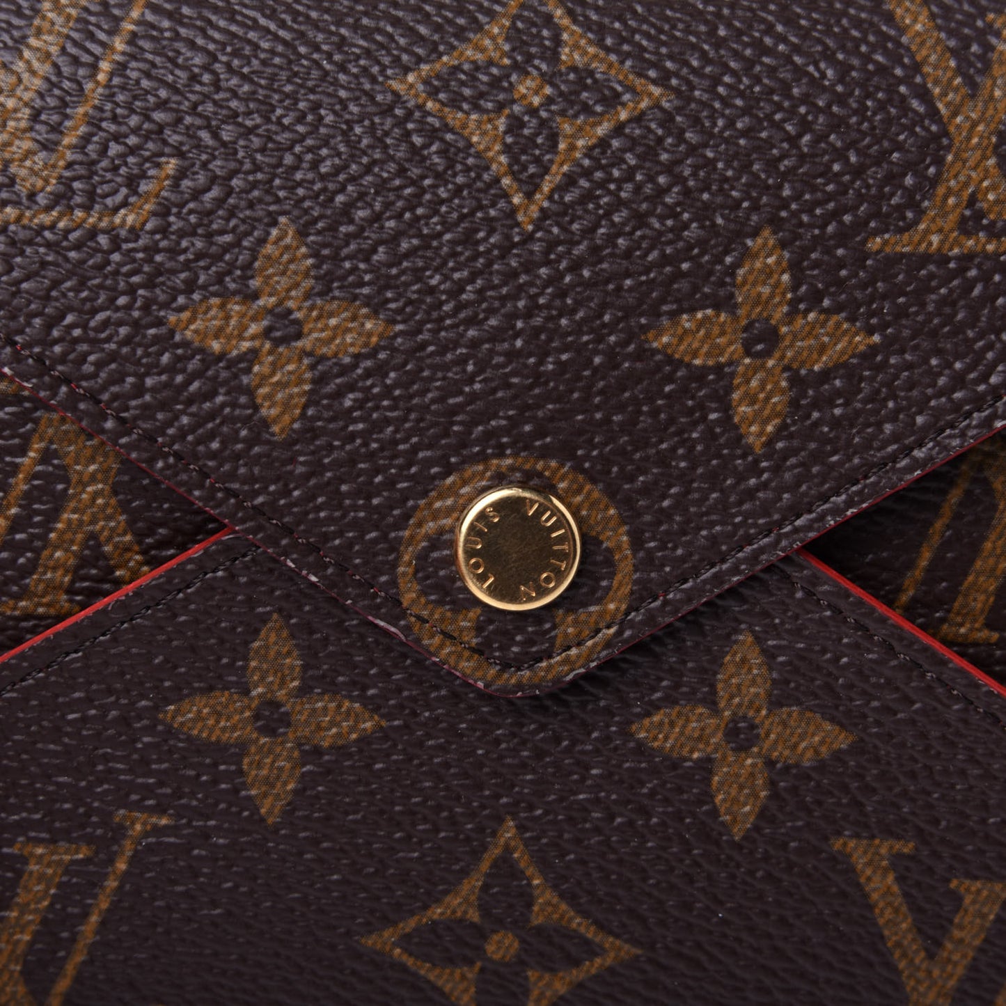 Monogram Medium Kirigami Pochette Insert Coquelicot