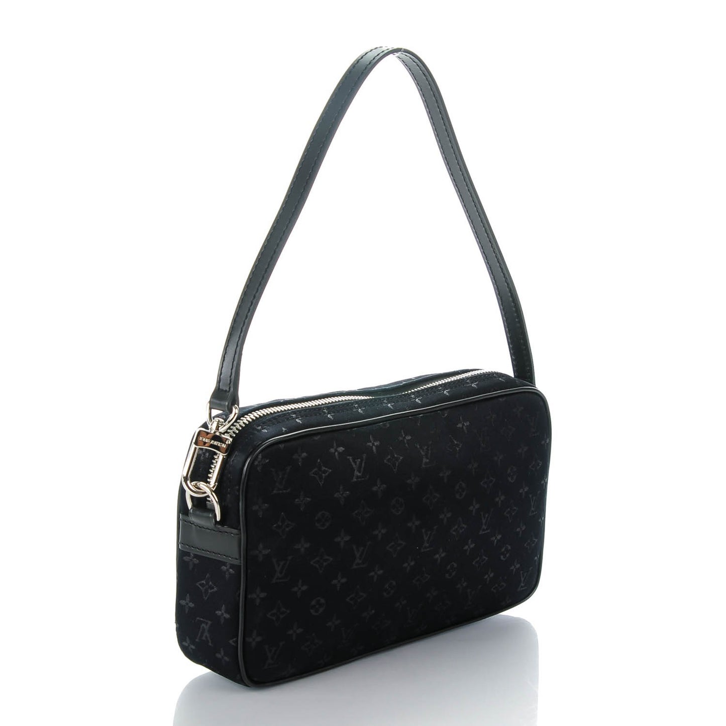 Satin Mini Monogram Conte De Fees Pochette Black