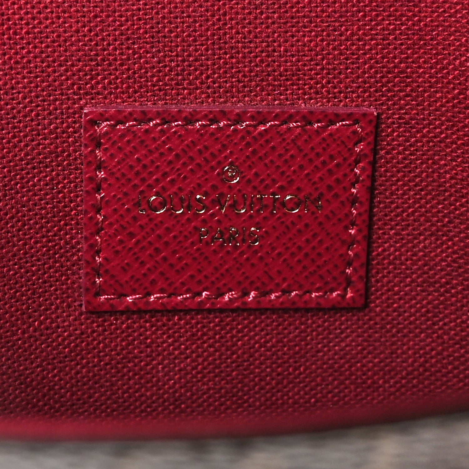 Louis Vuitton Monogram Pochette Felicie Chain Wallet Fuchsia 7 of 10